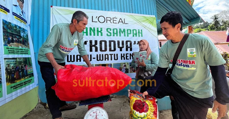 L'Oréal Perkuat Bank Sampah Kodya, Dukung Pengelolaan Sampah Plastik di Kendari 3 L'Oréal Perkuat Bank Sampah Kodya, Dukung Pengelolaan Sampah Plastik di Kendari