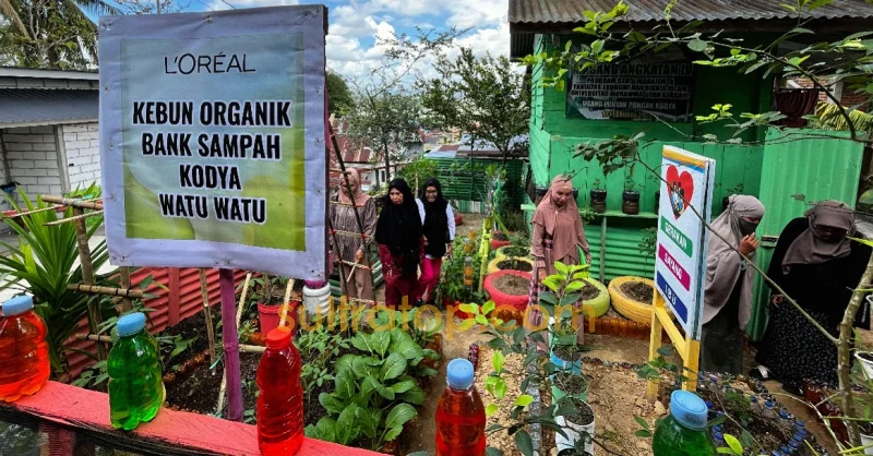 L'Oréal Perkuat Bank Sampah Kodya, Dukung Pengelolaan Sampah Plastik di Kendari 4 L'Oréal Perkuat Bank Sampah Kodya, Dukung Pengelolaan Sampah Plastik di Kendari