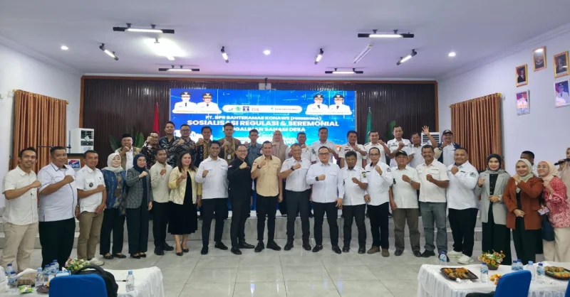 Tindak Lanjut Hasil RUPS, BPR Bahteramas Alihkan Saham 240 Desa ke Pemkab Konawe