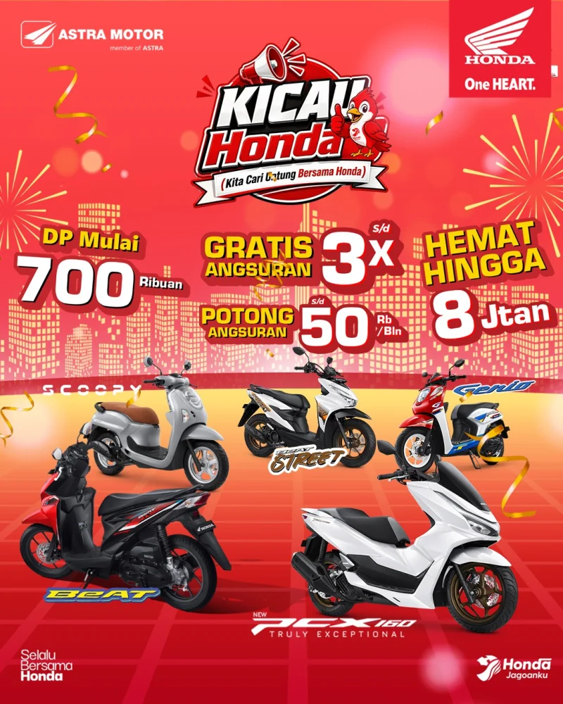 Iklan Sultratop Astra Honda Motor April 2026