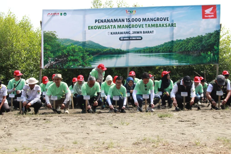 Bangun Rumah Semai Bibit Mangrove, AHM Perkuat Konservasi Pesisir Karawang 1 Bangun Rumah Semai Bibit Mangrove, AHM Perkuat Konservasi Pesisir Karawang