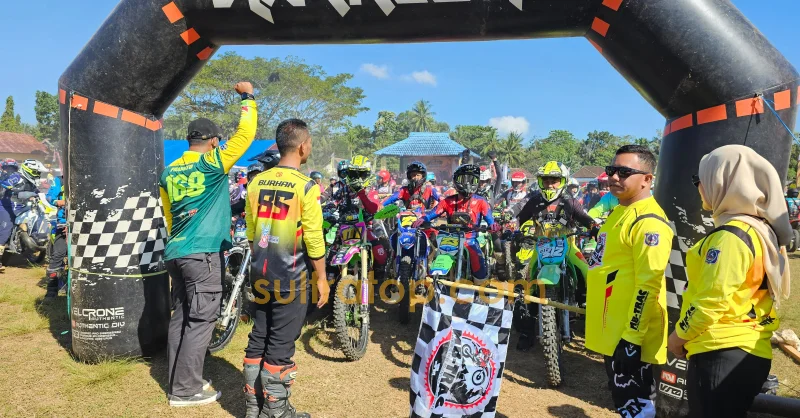 Bupati Muna Barat Ikut Taklukkan Jalur One Day Trail Adventure Liwu Mokesa