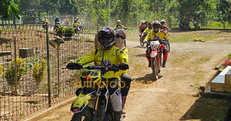 Bupati Muna Barat Ikut Taklukkan Jalur One Day Trail Adventure Liwu Mokesa
