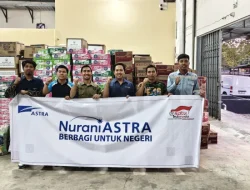 Grup Astra Makassar Salurkan 400 Dus Mi Instan untuk Korban Gempa NTT