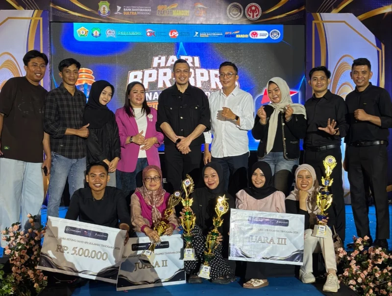 Tak Hanya Jadi Tuan Rumah, BPR Bombana Ukir Prestasi di Hari BPR-BPRS Nasional 2026 3 Tak Hanya Jadi Tuan Rumah, BPR Bombana Ukir Prestasi di Hari BPR-BPRS Nasional 2026