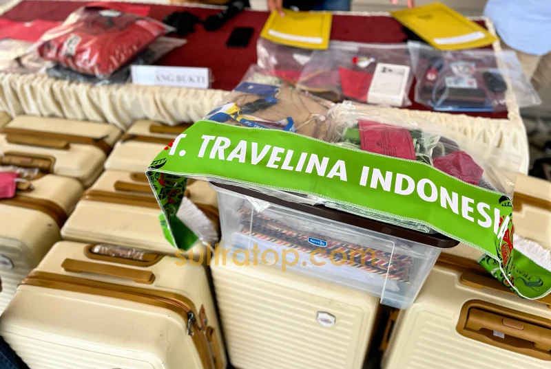 Direktur PT Travelina Indonesia Ditetapkan Tersangka, 64 Jemaah Umrah Kendari Jadi Korban 3 Direktur PT Travelina Indonesia Ditetapkan Tersangka, 64 Jemaah Umrah Kendari Jadi Korban