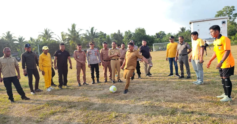 Turnamen HUT ke-81 RI di Tiworo Selatan Dibuka Bupati, Ada Sumbangan Rp10 Juta
