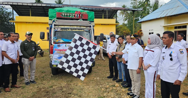 Bantuan Beras Disalurkan, 13.434 KK di Muna Barat Masing-Masing Dapat 30 Kg
