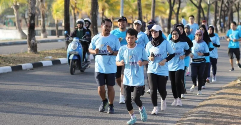 80 Orang Bergabung, Kisah Komunitas Tendemo Jadi Penggerak Olahraga Lari di Muna