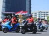 Semarak HUT ke-81 RI, Ratusan Pencinta Honda Konvoi Keliling Ikon Kota Makassar