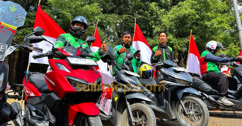 Konvoi Kemerdekaan, Ojol Kendari Soroti Potongan Aplikator dan Konflik di Pelabuhan