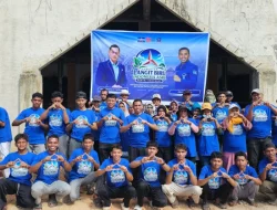 Gerakan Langit Biru Indonesia Asri, Demokrat Muna Barat Bersihkan Masjid Peninggalan Soeharto di Desa Guali