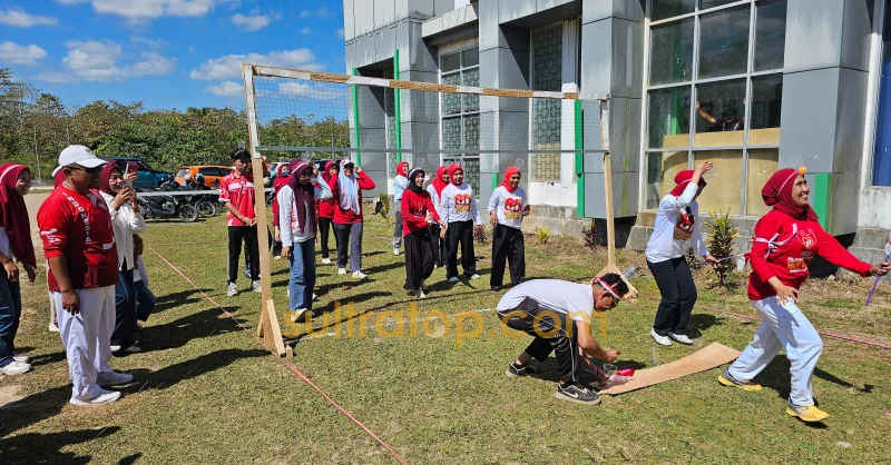 HUT ke-81 RI, RSUD Muna Barat Gelar Lomba untuk Perkuat Kekompakan Pegawai