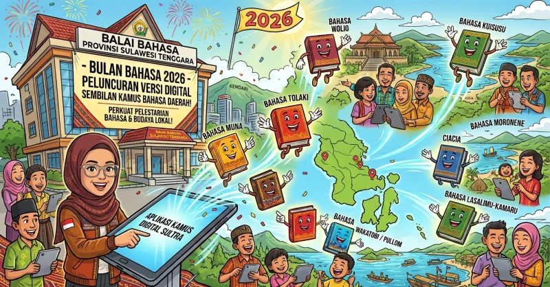 Daftar 9 Bahasa Daerah di Sulawesi Tenggara yang Hadir dalam Kamus Digital 1 Daftar 9 Bahasa Daerah di Sulawesi Tenggara yang Hadir dalam Kamus Digital