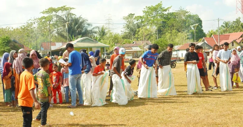 Demokrat Muna Barat Gelar Lomba Tradisional, Ajak Warga Perkuat Gotong Royong