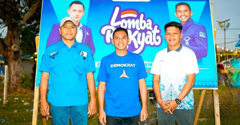 Demokrat Muna Barat Gelar Lomba Tradisional, Ajak Warga Perkuat Gotong Royong