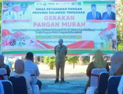 218 Kali Gelar Gerakan Pangan Murah, Pemprov Sultra Terus Tekan Harga Pangan