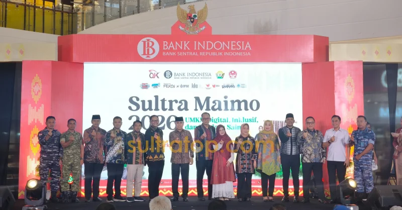 Maimo Sultra 2026 Resmi Dibuka, BI Sultra Dorong UMKM Tembus Pasar Dunia