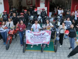 Jelajah Kota Ambon, Maluku Graha Motor Gelar Rolling City Bersama Komunitas Honda CRF