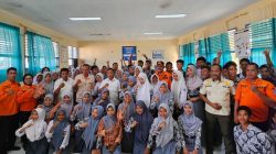 Pemkab Muna Barat Beri Pelatihan Mitigasi Bencana kepada Siswa SMAN 1 Barangka