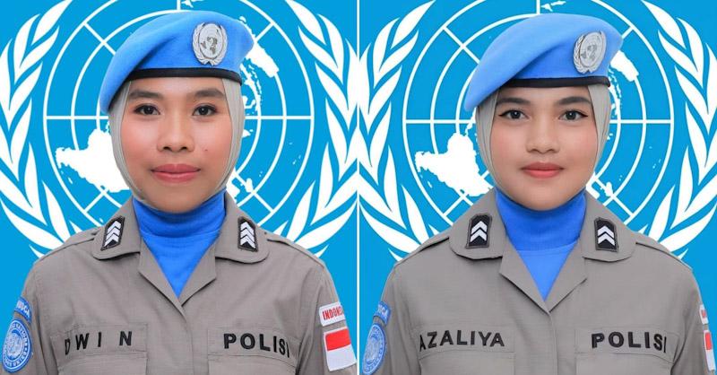 Dua Polwan Asal Sultra Terpilih Jalankan Misi Kemanusiaan PBB di Afrika Tengah