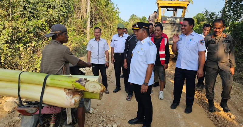 Rp3,6 Miliar untuk Jalan Momuntu Muna Barat, La Ode Darwin Tekankan Kualitas