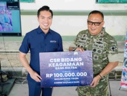 Bank Sultra Salurkan Bantuan CSR dan Beasiswa untuk Keluarga Prajurit Jelang HUT ke-81 TNI