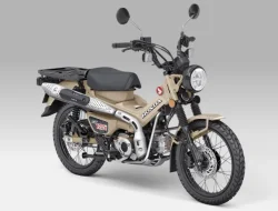Honda CT125 Makin Ikonik dengan Warna Baru Matte Fresco Brown