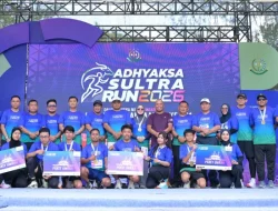Adhyaksa Sultra Run 2026 Sukses Digelar, Persiapan 44 Hari Berbuah Event Meriah