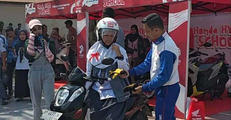 Asmo Sulsel Perluas Honda Hype School, Edukasi Safety Riding ke Pelajar di Tiga Daerah