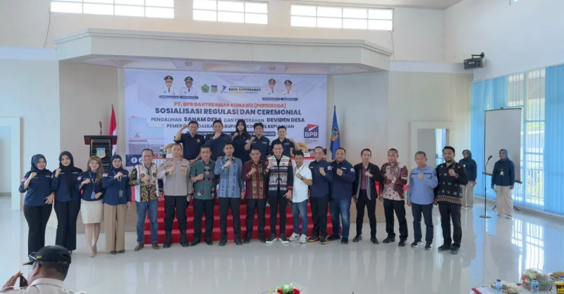 Saham Desa Dialihkan ke Pemda Konkep, BPR Bahteramas Siap Perkuat Ekonomi Daerah