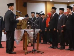 10 Pejabat Pimpinan Tinggi Pratama Dilantik Gubernur Sultra Andi Sumangerukka, Ini Daftarnya