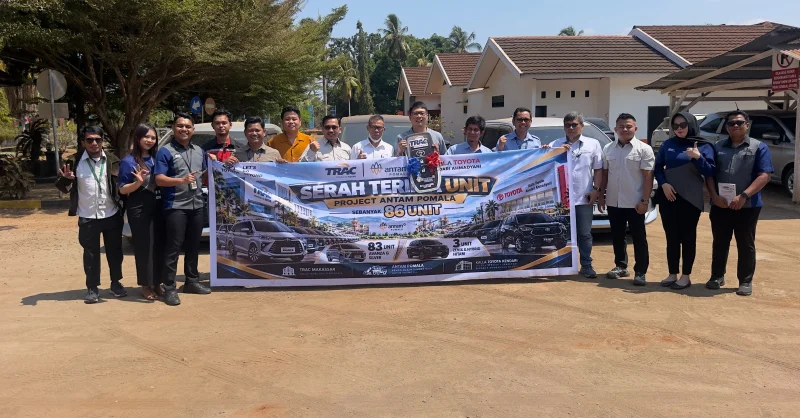 Kalla Toyota dan PT Serasi Autoraya Siapkan 86 Unit Kendaraan Operasional untuk Antam Pomalaa 1 Kalla Toyota dan PT Serasi Autoraya Siapkan 86 Unit Kendaraan Operasional untuk Antam Pomalaa