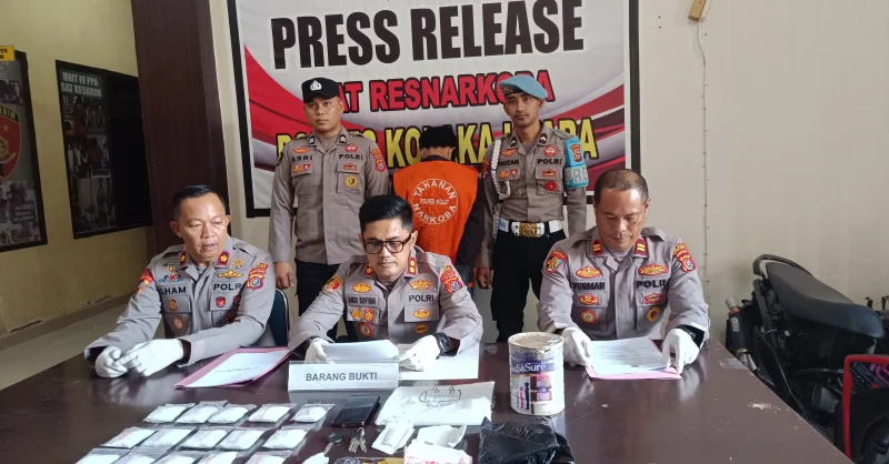 Kuasai Sabu 975 Gram, Pria di Kolut Dibekuk Polisi