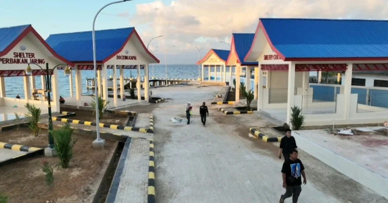 Habiskan Rp12,9 Miliar, Kampung Nelayan Ghonebalano Muna Siap Beroperasi pada 2027