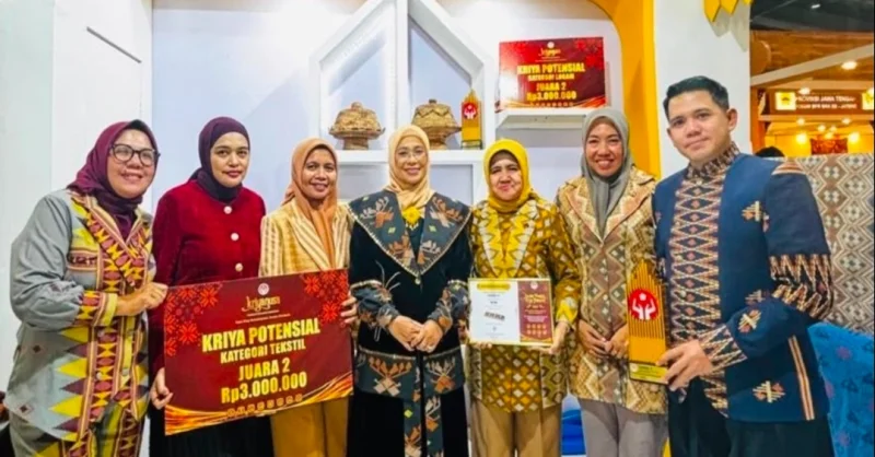 Usai Tampil di Rusia, Tenun Masalili Muna Raih Juara 2 Kriya Nusa 2026 di Jakarta