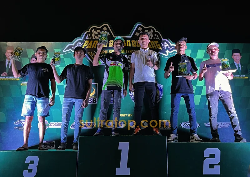 PBB Sultra Cup Race 2026 di Kendari Diikuti 448 Starter, Pembalap Lintas Provinsi Adu Kecepatan