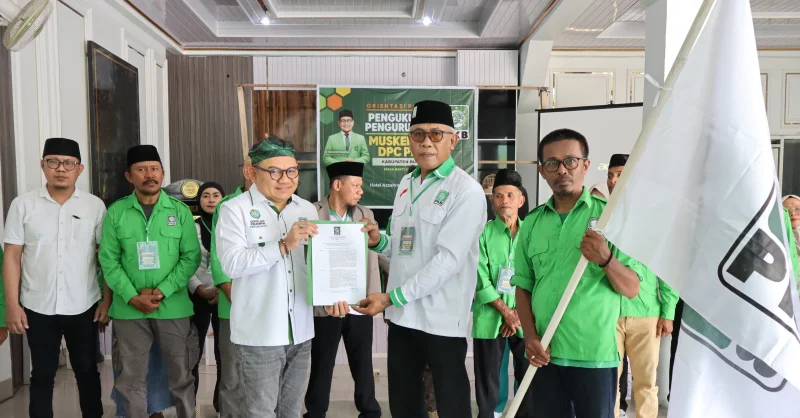 Pengurus PKB Buton Periode 2026–2031 Resmi Dikukuhkan, Jaelani Dorong Kader Perkuat Konsolidasi