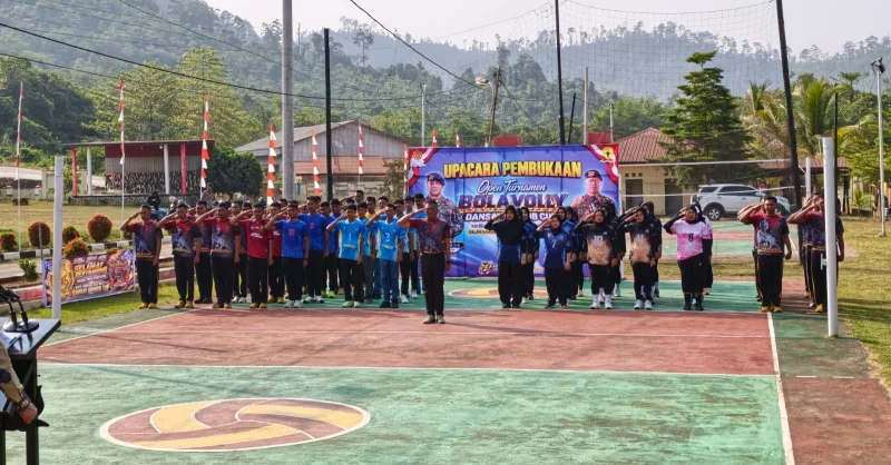 Turnamen Bola Voli Dansat Brimob Cup Kolaka Utara Resmi Bergulir, 24 Tim Berebut Juara