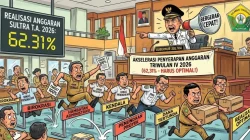 Serapan Anggaran Sultra Baru 62,31 Persen, Andi Sumangerukka Minta OPD Bergerak Cepat