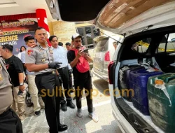 Antrean BBM Mengular, Dua Penimbun BBM di Kendari Jadi Tersangka