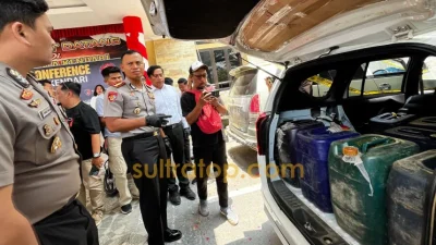 Antrean BBM Mengular, Dua Penimbun BBM di Kendari Jadi Tersangka