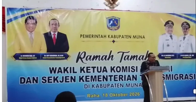 Kementerian Transmigrasi Proyeksikan Raimuna Jadi Pusat Ekonomi Baru di Muna