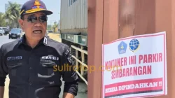 Bahayakan Pengendara, Dishub Kendari Tempel 50 Stiker Peringatan pada Kontainer di Bahu Jalan 15 Bahayakan Pengendara, Dishub Kendari Tempel 50 Stiker Peringatan pada Kontainer di Bahu Jalan