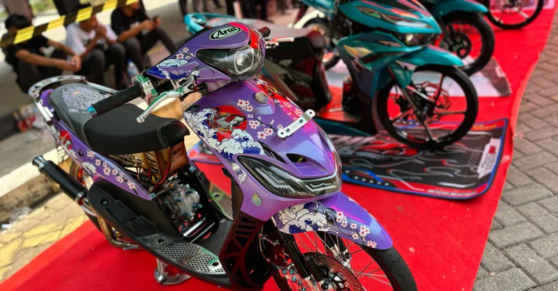 Kontes Modifikasi Motor di UHO Kendari, Hadirkan Beragam Kelas Modifikasi