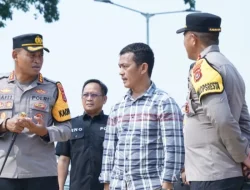 Amankan Pilkades Konawe Selatan 2026, Kapolresta Kendari Monitoring Dua Desa