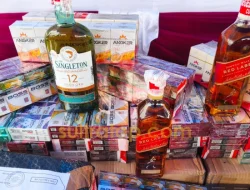 Bea Cukai Kendari Musnahkan 3 Juta Batang Rokok Ilegal