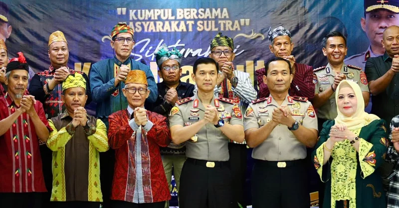 Perkuat Sinergi Jaga Kamtibmas, Kapolda Sultra Gelar Silaturahmi Bersama Tokoh Adat dan Masyarakat