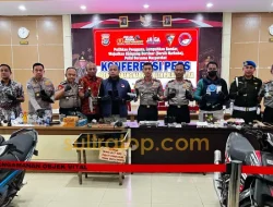 Polda Sultra Gerebek Sarang Narkoba di Kampung Salo, 11 Orang Diamankan