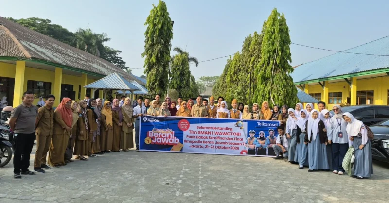 Tembus 12 Besar Nasional Telkomsel Ilmupedia Berani Jawab, Tim SMAN 1 Wawatobi Wakili Sulawesi ke Jakarta